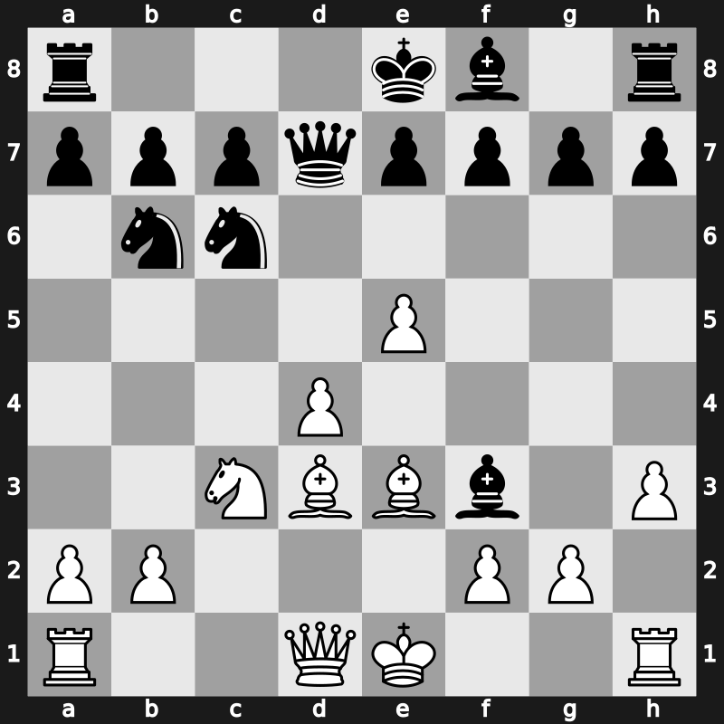 Interpolis 1987 – Round 10 – Korchnoi, Viktor – 0-1 – Huebner, Robert – G29