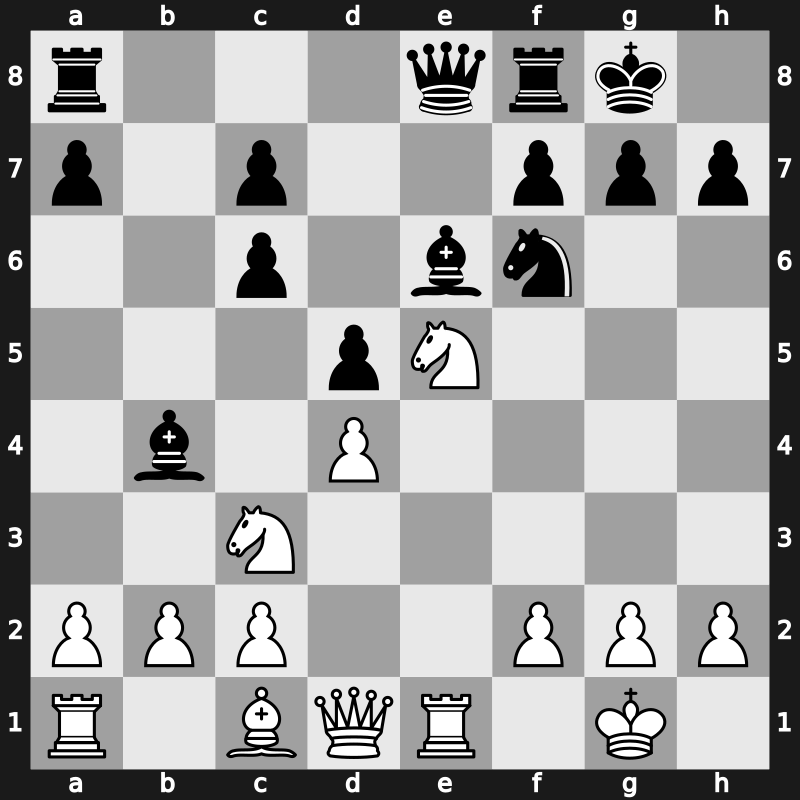 Reykjavik 1987 – Round 1 – Korchnoi, Viktor – 0-1 – Short, Nigel D – G3