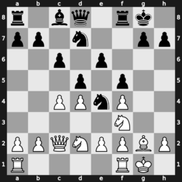 Reykjavik 1987 – Round 1 – Portisch, Lajos – 1/2-1/2 – Short, Nigel D – G4