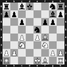 Reykjavik 1987 – Round 1 – Olafsson, Fridrik – 1/2-1/2 – Ljubojevic, Ljubomir – G7