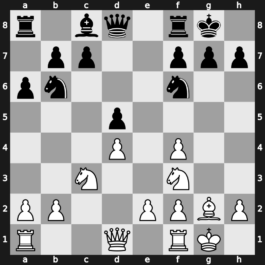 Reykjavik 1987 – Round 1 – Olafsson, Fridrik – 0-1 – Korchnoi, Viktor – G32
