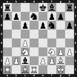 Interpolis 1986 – Round 10 – Korchnoi, Viktor – 0-1 – Karpov, Aleksandr – G33