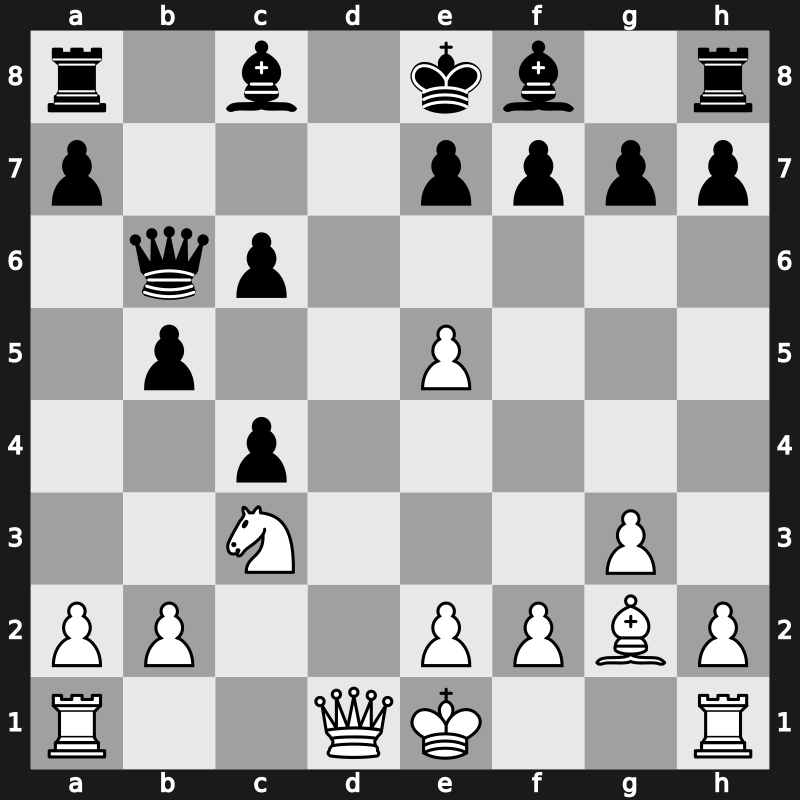 SWIFT 1986 – Round 1 – Korchnoi, Viktor – 0-1 – De La Torre Rodriguez, Elizabeth – G36