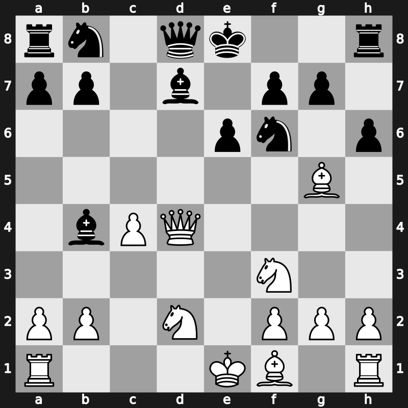 SWIFT 1986 – Round ? – Van der Wiel, John T.H. – 0-1 – Korchnoi, Viktor – G46