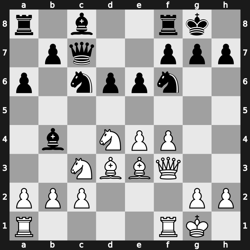 Biel Interzonal 1985 – Round 1 – Martin Gonzalez, Alejandro 1964 – 0-1 – Polugaevsky, Lev – G3
