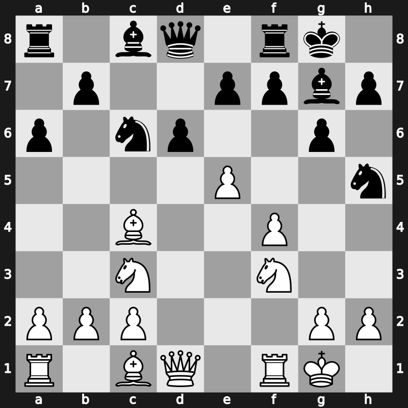 Biel Interzonal 1985 – Round 3 – Sokolov, Andrei – 1/2-1/2 – Ljubojevic, Ljubomir – G8