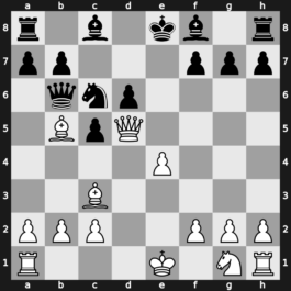 Biel Interzonal 1985 – Round 5 – Vaganian, Rafael A – 1-0 – Quinteros, Miguel Angel – G13