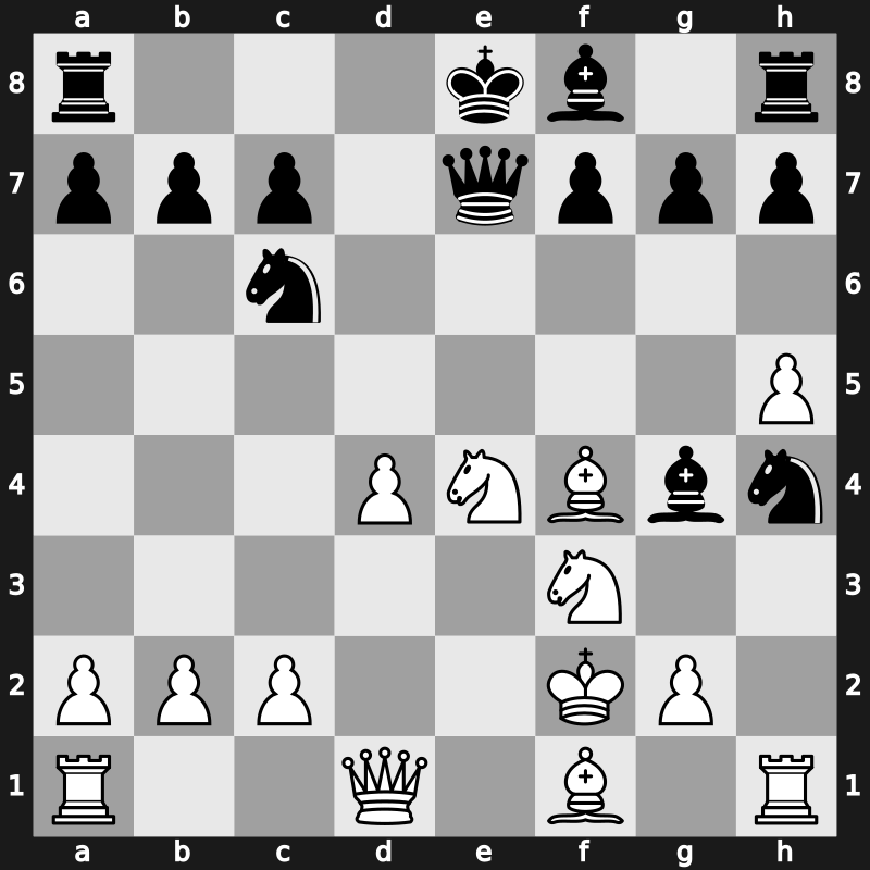 Candidats Tournament 1985 – Round 9 – Spassky, Boris V. – 1-0 – Seirawan, Yasser – G53