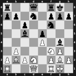 Candidats Tournament 1985 – Round 9 – Ribli, Zoltan – 0-1 – Tal, Mikhail – G56