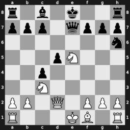 Candidats Tournament 1985 – Round 13 – Timman, Jan H – 0-1 – Spraggett, Kevin – G76