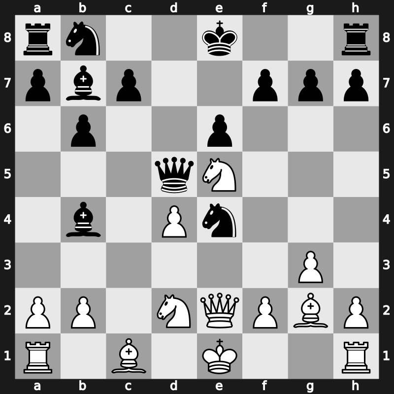 Candidats Tournament 1985 – Round 15 – Timman, Jan H – 1/2-1/2 – Sokolov, Andrei – G93
