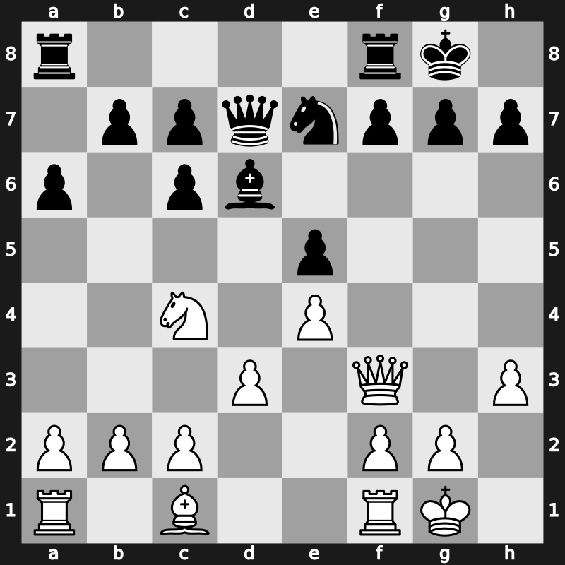 Hoogovens 1985 – Round 1 – Nunn, John D M – 1-0 – Korchnoi, Viktor – G3