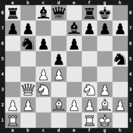 Hoogovens 1985 – Round 10 – Romanishin, Oleg M – 1/2-1/2 – Korchnoi, Viktor – G36