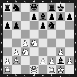 Linares 1985 – Round 1 – Miles, Anthony J – 1/2-1/2 – Polugaevsky, Lev – G6