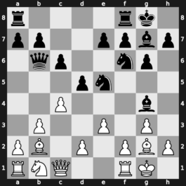 Linares 1985 – Round 1 – Vaganian, Rafael A – 1/2-1/2 – Ljubojevic, Ljubomir – G33