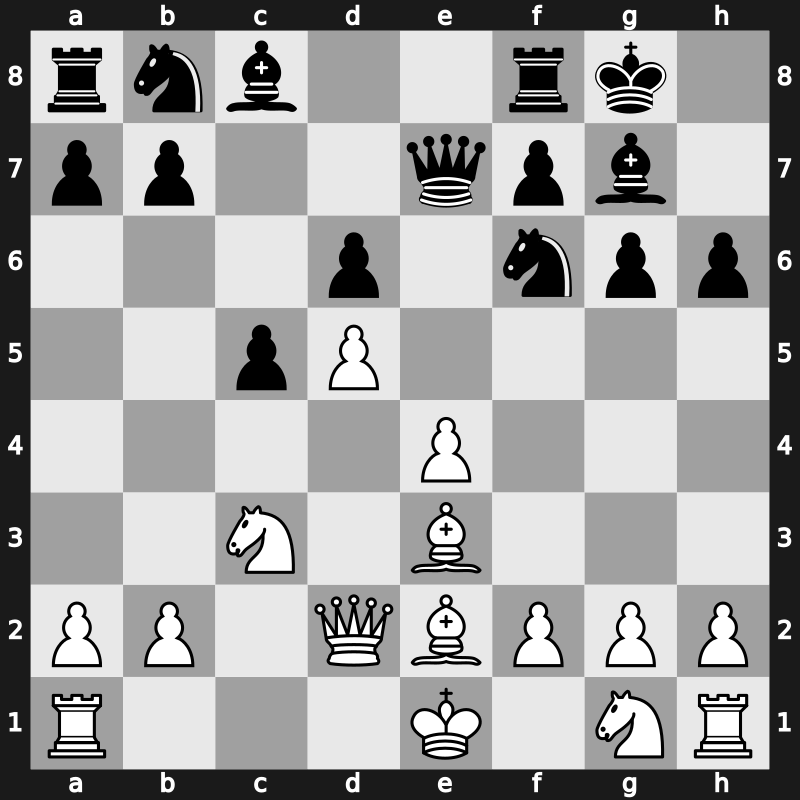 Naestved 1985 – Round 8 – Browne, Walter Shawn – 1/2-1/2 – Nunn, John D M – G10