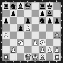 Reggio Emilia8586 1985 – Round 26 – Cebalo, Miso – 1/2-1/2 – Ljubojevic, Ljubomir – G19