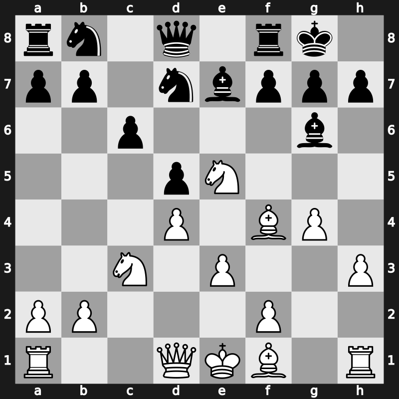 World Championship 32th-KK2 1985 – Round 22 – Karpov, Anatoly – 1-0 – Kasparov, Garry – G5