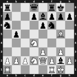 ? 1984 – Round ? – Tal, Mikhail – 1/2-1/2 – Polugaevsky, Lev – G18
