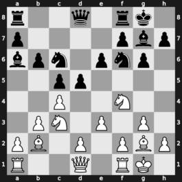 Bugojno 1984 – Round 1 – Larsen, Bent – 0-1 – Tal, Mikhail – G3