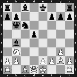 Bugojno 1984 – Round 1 – Ribli, Zoltan – 1/2-1/2 – Gligoric, Svetozar – G4