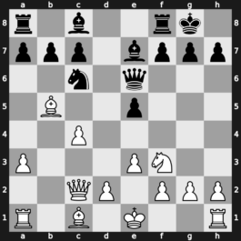 Bugojno 1984 – Round 1 – Smyslov, Vladimir – 1/2-1/2 – Miles, Anthony J – G5
