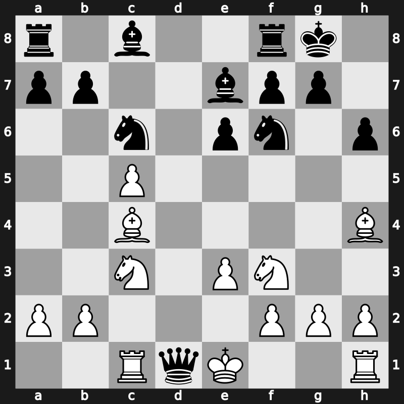 Bugojno 1984 – Round 1 – Smyslov, Vassily – 1/2-1/2 – Beliavsky, Alexander G – G7