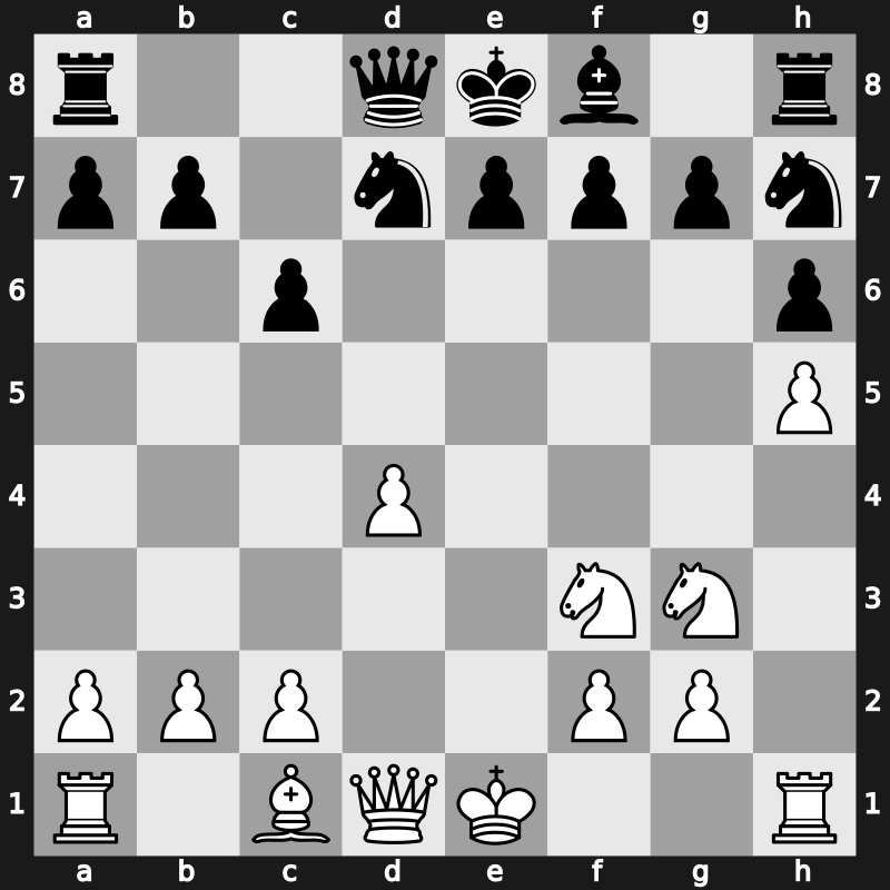 Bugojno 1984 – Round 1 – Ljubojevic, Ljubomir – 0-1 – Larsen, Bent – G41