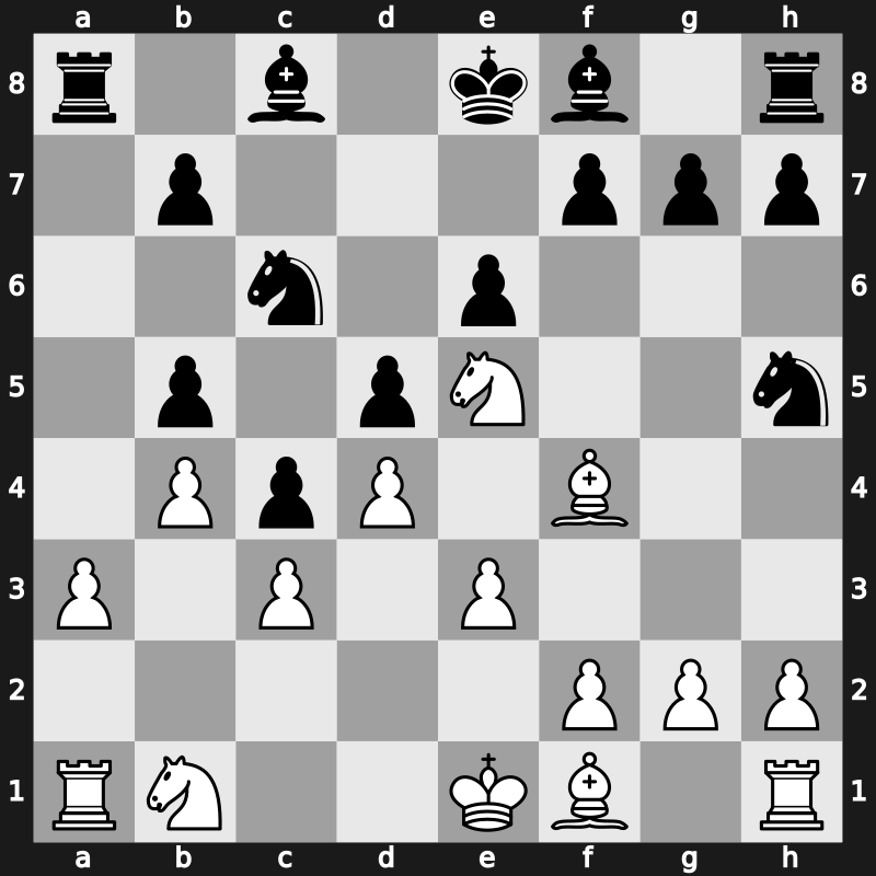 Bugojno 1984 – Round 11 – Kovacevic, Vlatko – 0-1 – Ribli, Zoltan – G60