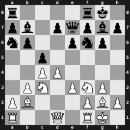 Karpov – Kasparov World Championship Match 1984/85 – Round 11 – Karpov, Anatoly – 1/2-1/2 – Kasparov, Garry – G1