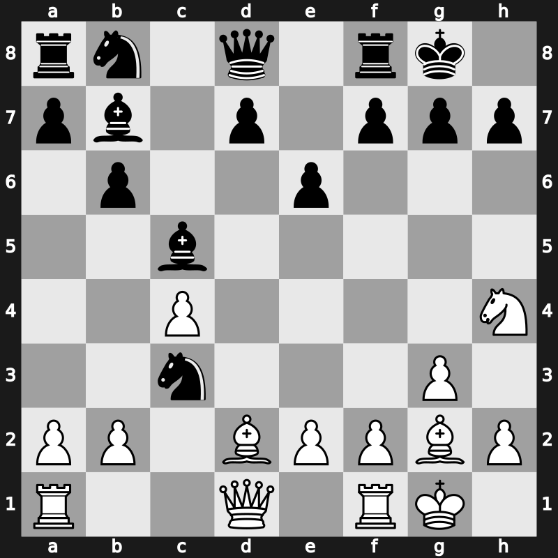 London 1984 – Round 1 – Speelman, Jon S – 1/2-1/2 – Korchnoi, Viktor – G15