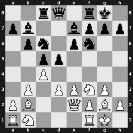 Thessaloniki olm 1984 – Round 7 – Naif saleh eshaq – 1/2-1/2 – Russek Libni, Guil – G42