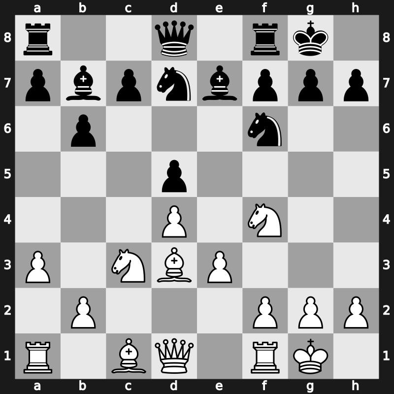 Thessaloniki olm 1984 – Round 11 – Qi, Jingxuan – 1/2-1/2 – Huebner, Robert – G67