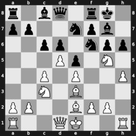 Thessaloniki olm 1984 – Round 12 – Polugaevsky, Lev – 1-0 – Haik, Aldo – G77