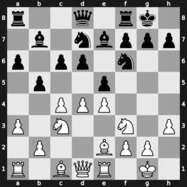Thessaloniki olm 1984 – Round 14 – Ribli, Zoltan – 1/2-1/2 – Garcia Gonzales, Guillermo – G91