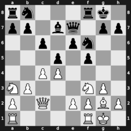 EU Team Ch Plovdiv 1983 – Round 5 – Petrosian, Tigran V – 1/2-1/2 – Nikolic, Predrag – G15