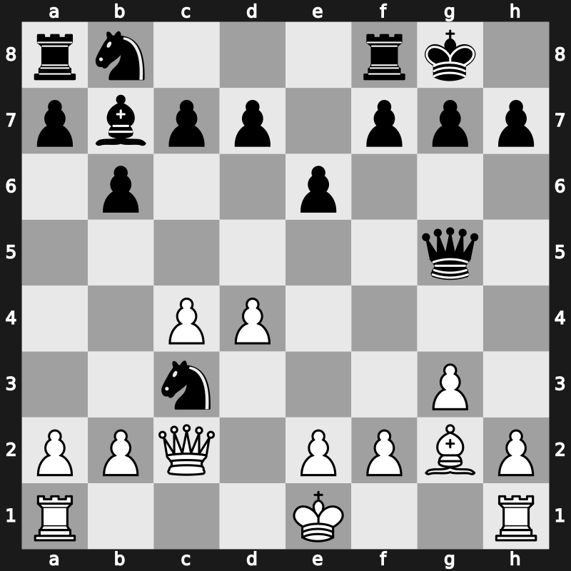 Interpolis 1983 – Round 1 – Portisch, Lajos – 1/2-1/2 – Andersson, Ulf 1949 – G23