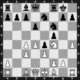 Linares 1983 – Round 1 – Timman, Jan H – 1-0 – Sax, Gyula – G2
