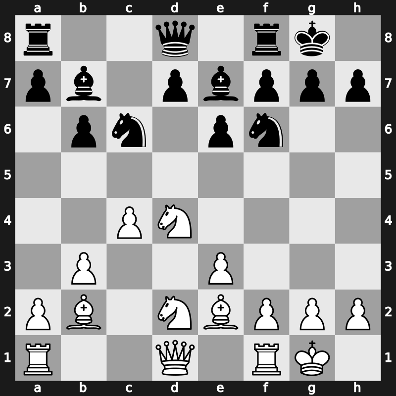 Linares 1983 – Round 1 – Miles, Anthony J – 1/2-1/2 – Andersson, Ulf 1949 – G7