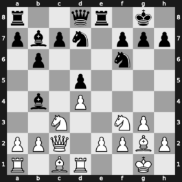 Linares 1983 – Round 1 – Miles, Anthony J – 1/2-1/2 – Timman, Jan H – G23