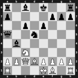 Linares 1983 – Round 1 – Andersson, Ulf 1949 – 1/2-1/2 – Timman, Jan H – G9