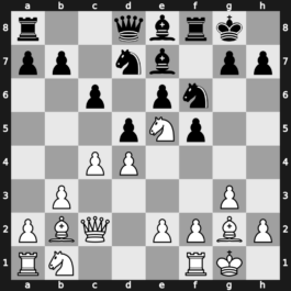 Niksic 1983 – Round 1 – Kasparov, Garry – 1-0 – Petrosian, Tigran V. – G8
