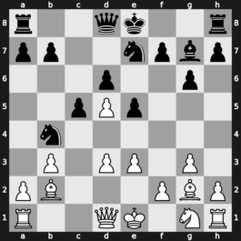Niksic 1983 – Round 9 – Larsen, Benjamin Holsko – 1-0 – Seirawan, Yasser – G57