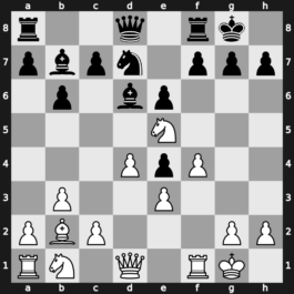 Niksic 1983 – Round 14 – Petrosian, Tigran V. – 1/2-1/2 – Miles, Anthony J – G90