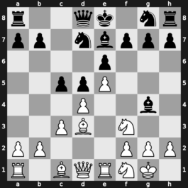 Niksic 1983 – Round 15 – Andersson, Ulf 1949 – 1-0 – Petrosian, Tigran V. – G99