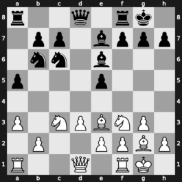 Bugojno 1982 – Round 1 – Polugaevsky, Lev – 1-0 – Huebner, Robert – G3