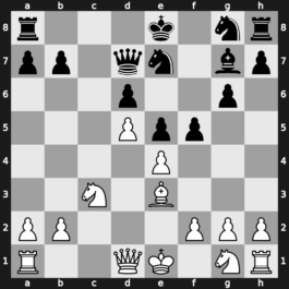 Bugojno 1982 – Round 1 – Petrosian, Tigran V. – 1-0 – Ivkov, Borislav – G8