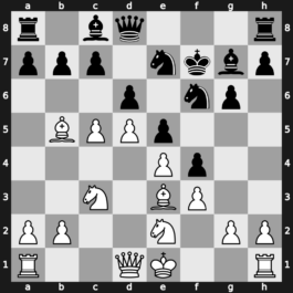 Bugojno 1982 – Round 1 – Larsen, Bent – 1/2-1/2 – Ivkov, Borislav – G9