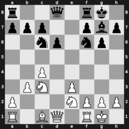 Bugojno 1982 – Round 1 – Najdorf, Miguel – 1/2-1/2 – Huebner, Robert – G17