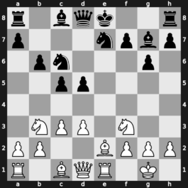 Bugojno 1982 – Round 1 – Ljubojevic, Ljubomir – 1/2-1/2 – Larsen, Bent – G47